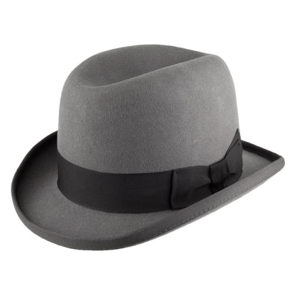 Denton Hats Churchill Homburg - Grey