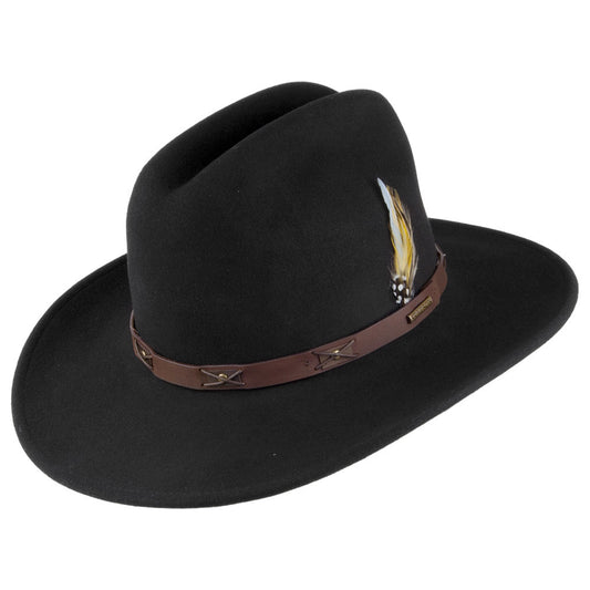 Stetson Hats Western VitaFelt Cowboy Hat - Black