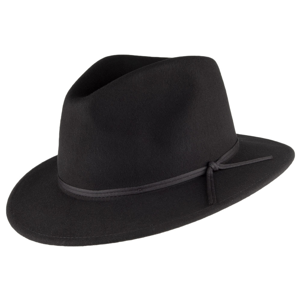 Brixton Hats Coleman Fedora Hat - Black