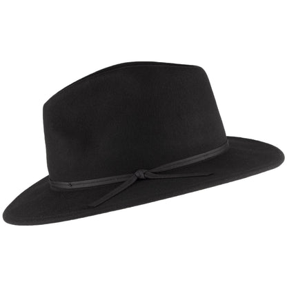 Brixton Hats Coleman Fedora Hat - Black