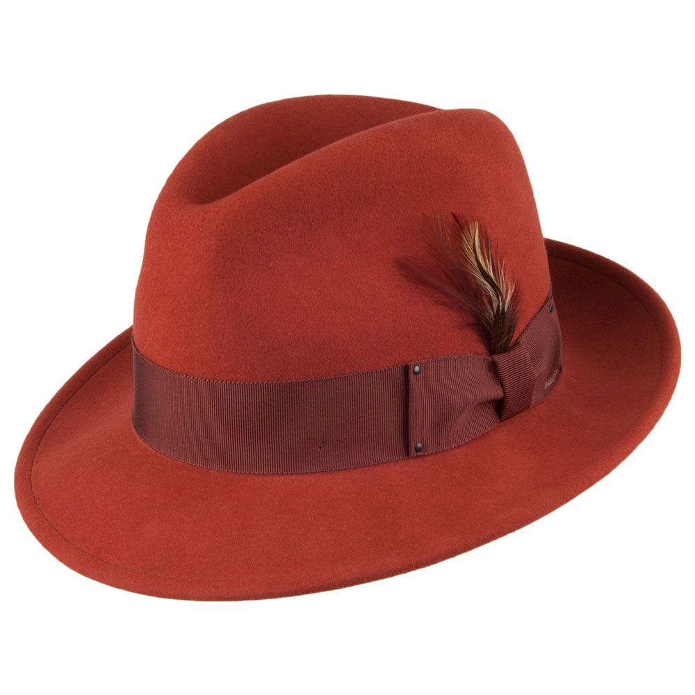 Bailey Hats Blixen Fedora - Rust