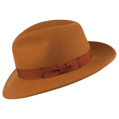 Bailey Hats Curtis Crushable Fedora Hat - Tan