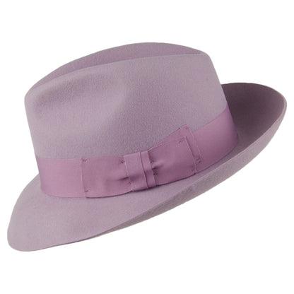 Denton Hats Mayfair Wool Felt Fedora - Lilac