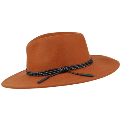 Bailey Hats Piston Wool Felt Outback Hat - Caramel