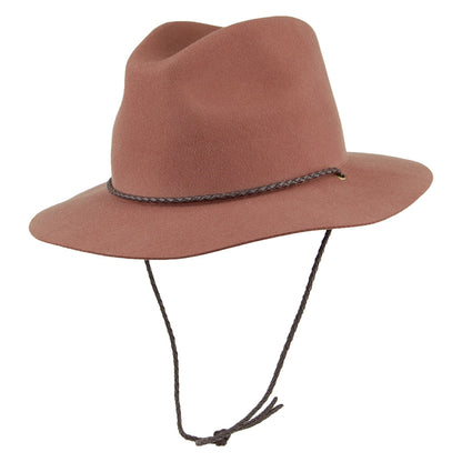 Brixton Hats Freeport Fedora Hat - Brown