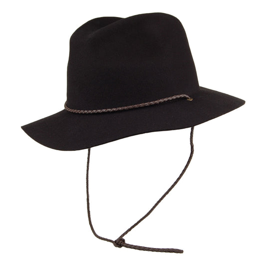 Brixton Hats Freeport Fedora Hat - Black