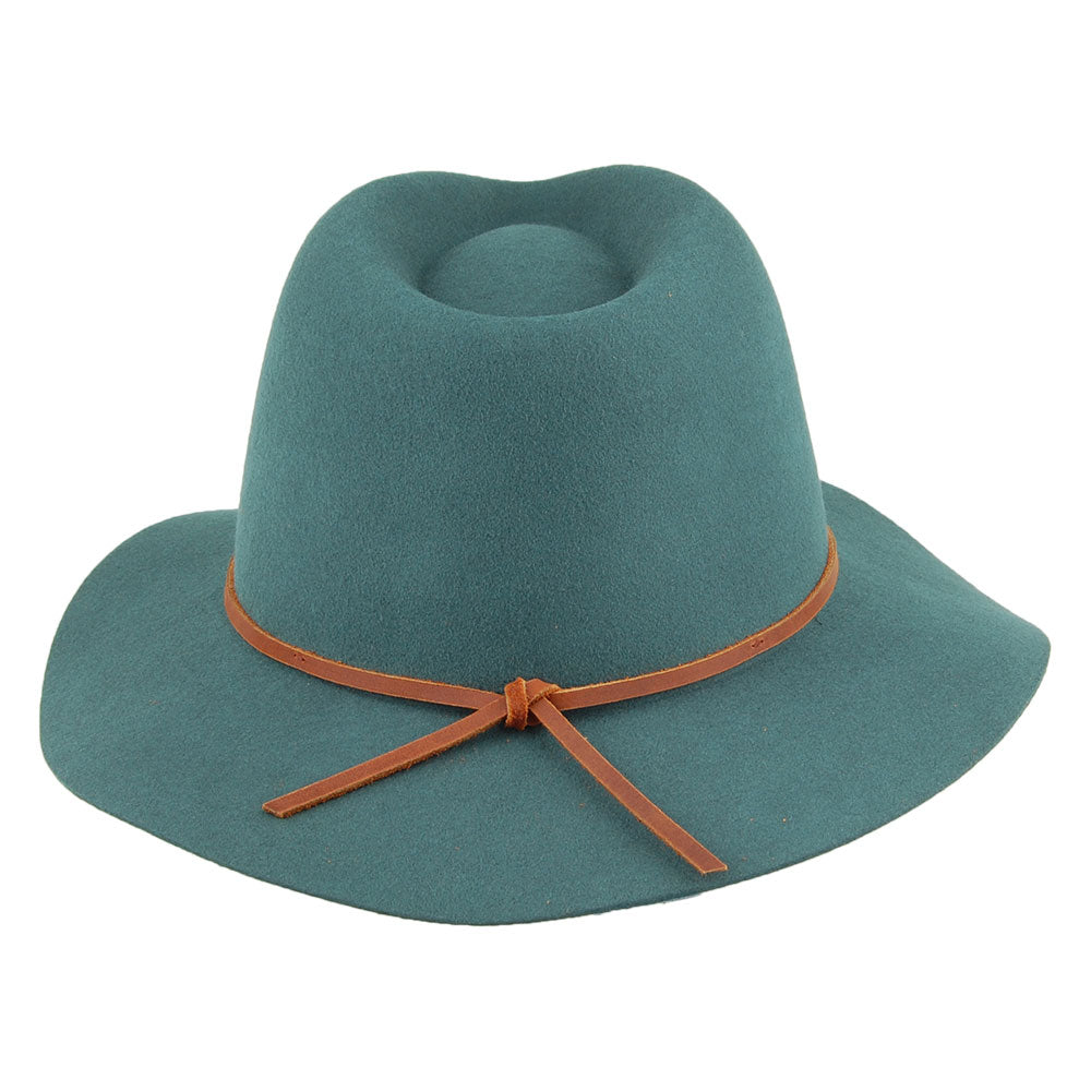 Brixton Hats Wesley Fedora Hat - Emerald