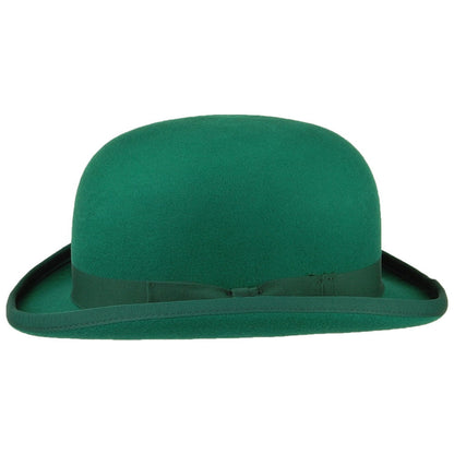 Denton Hats Wool Felt Bowler Hat - Emerald