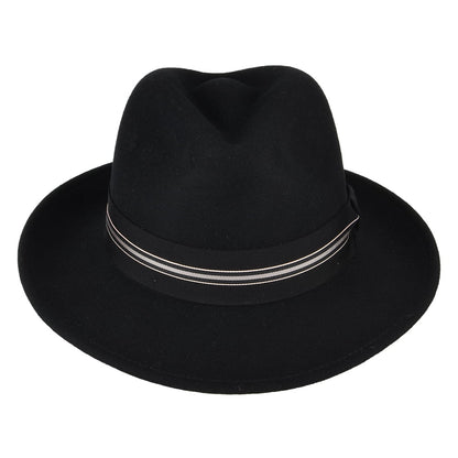 Bailey Hats Marack LiteFelt Fedora Hat - Black