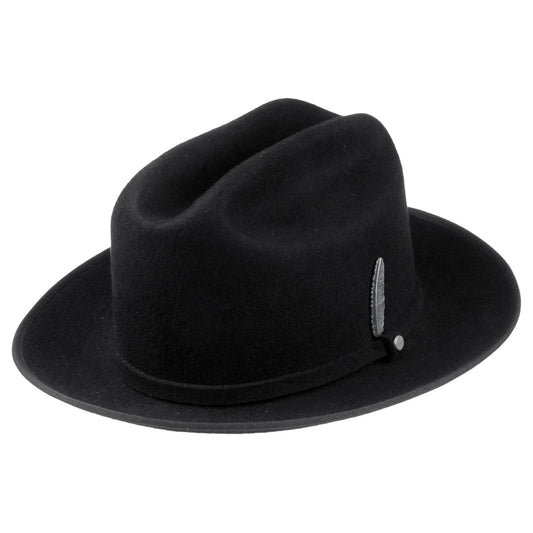 Stetson Hats Open Road Wool Felt Cowboy Hat - Black