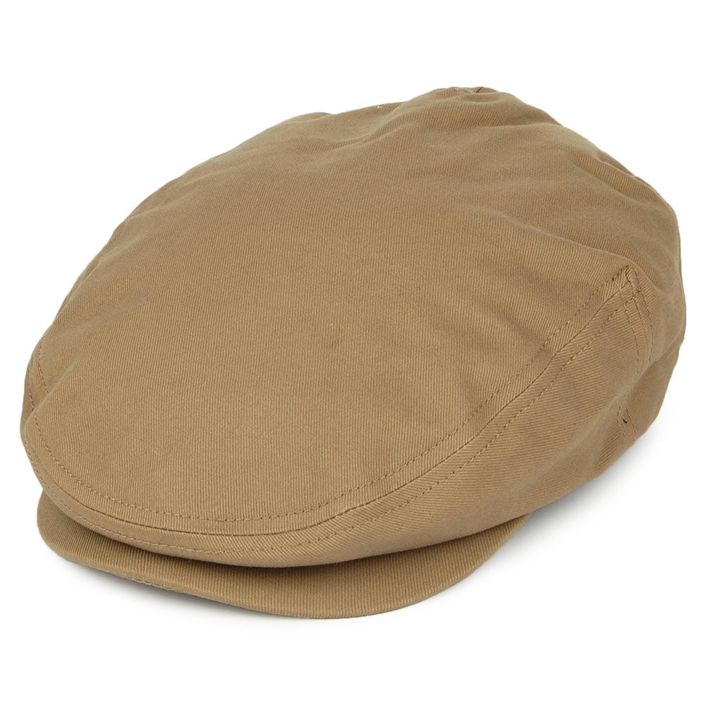 Brixton Hats Hooligan X Water Resistant Flat Cap - Khaki