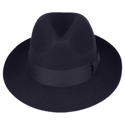 Failsworth Hats Chester Fedora Hat - Navy Blue