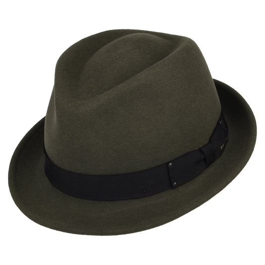 Bailey Hats Wynn Crushable Trilby Hat - Serpent
