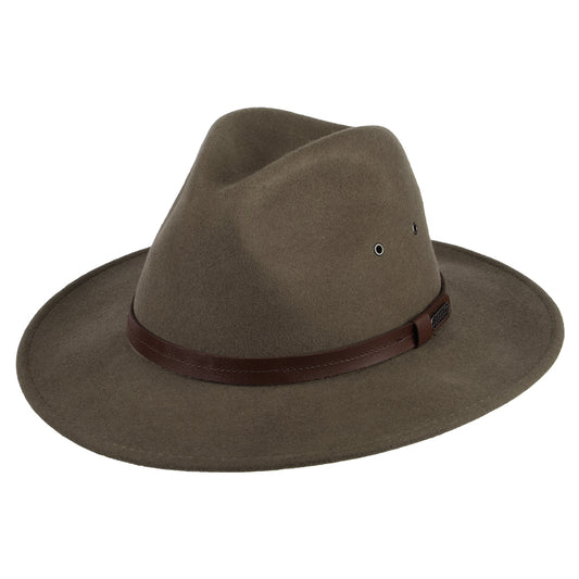 Sunday Afternoons Hats Winston Wool Felt Water Repellent Outback Hat - Brown