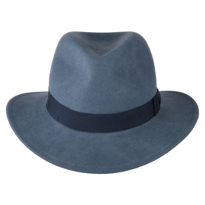 Bailey Hats Curtis Crushable Fedora Hat - Blue