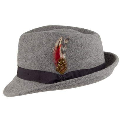 Jaxon & James Detroit Trilby Hat - Flannel