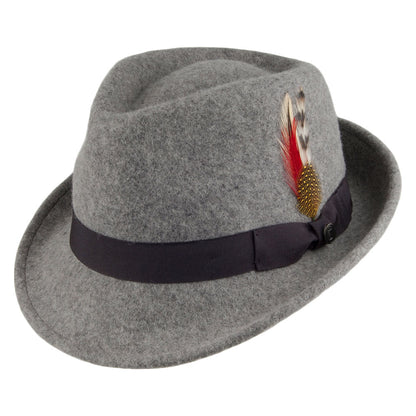 Jaxon & James Detroit Trilby Hat - Flannel