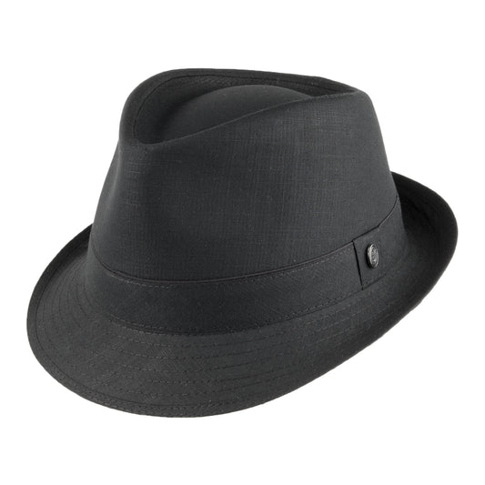 Jaxon & James Cotton Trilby Hat - Black