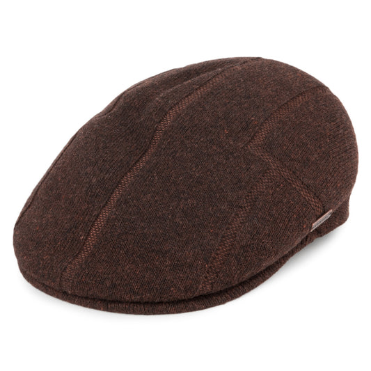 Kangol Panel 504 Flat Cap - Tobacco