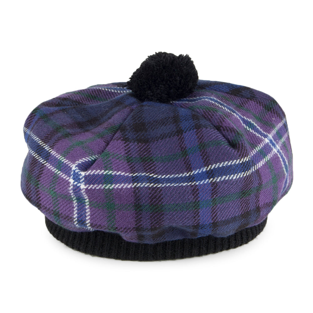 Lochcarron Of Scotland Lambswool Tam O' Shanter Hat - Scotland Forever
