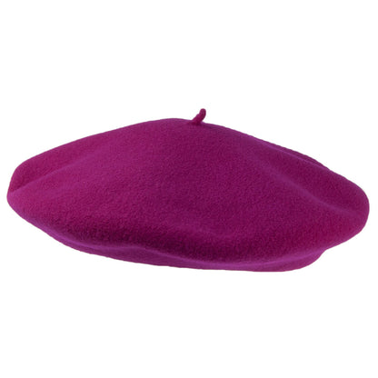 Héritage par Laulhère Hats Authentique Merino Wool Beret - Violet