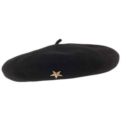 Laulhère Hats Authentique Ché Beret - Black