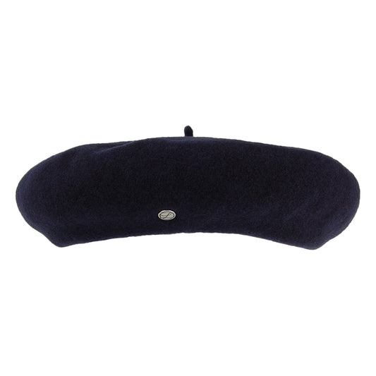 Laulhere Hats Cashmere Beret - Navy Blue