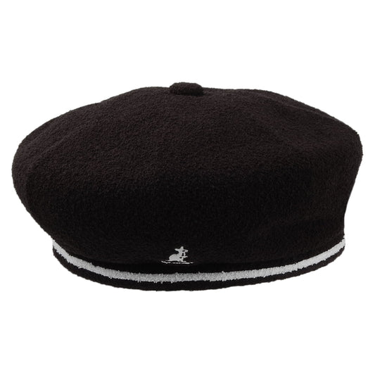 Kangol 2-Tone Bermuda Jax Beret - Black