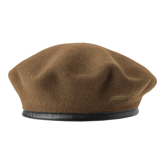 Kangol Wool Monty Beret - Camel