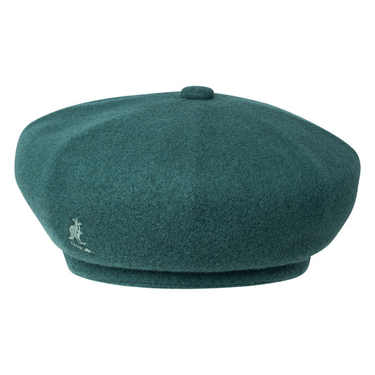 Kangol Wool Jax Beret - Midnight Green