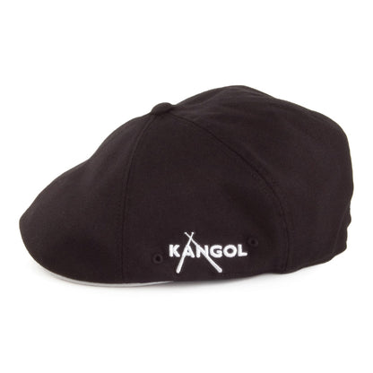 Kangol Championship 504 Flexfit Flat Cap - Black-Grey