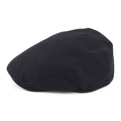 Failsworth Hats Melton Flat Cap - Navy Blue