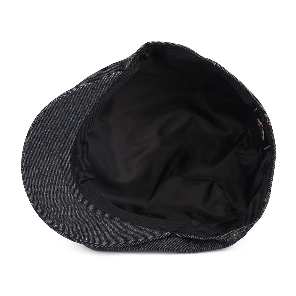 Jaxon & James Denim Newsboy Cap - Dark Blue