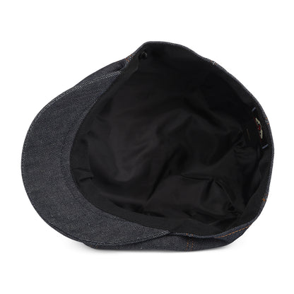 Jaxon & James Denim Newsboy Cap - Dark Blue