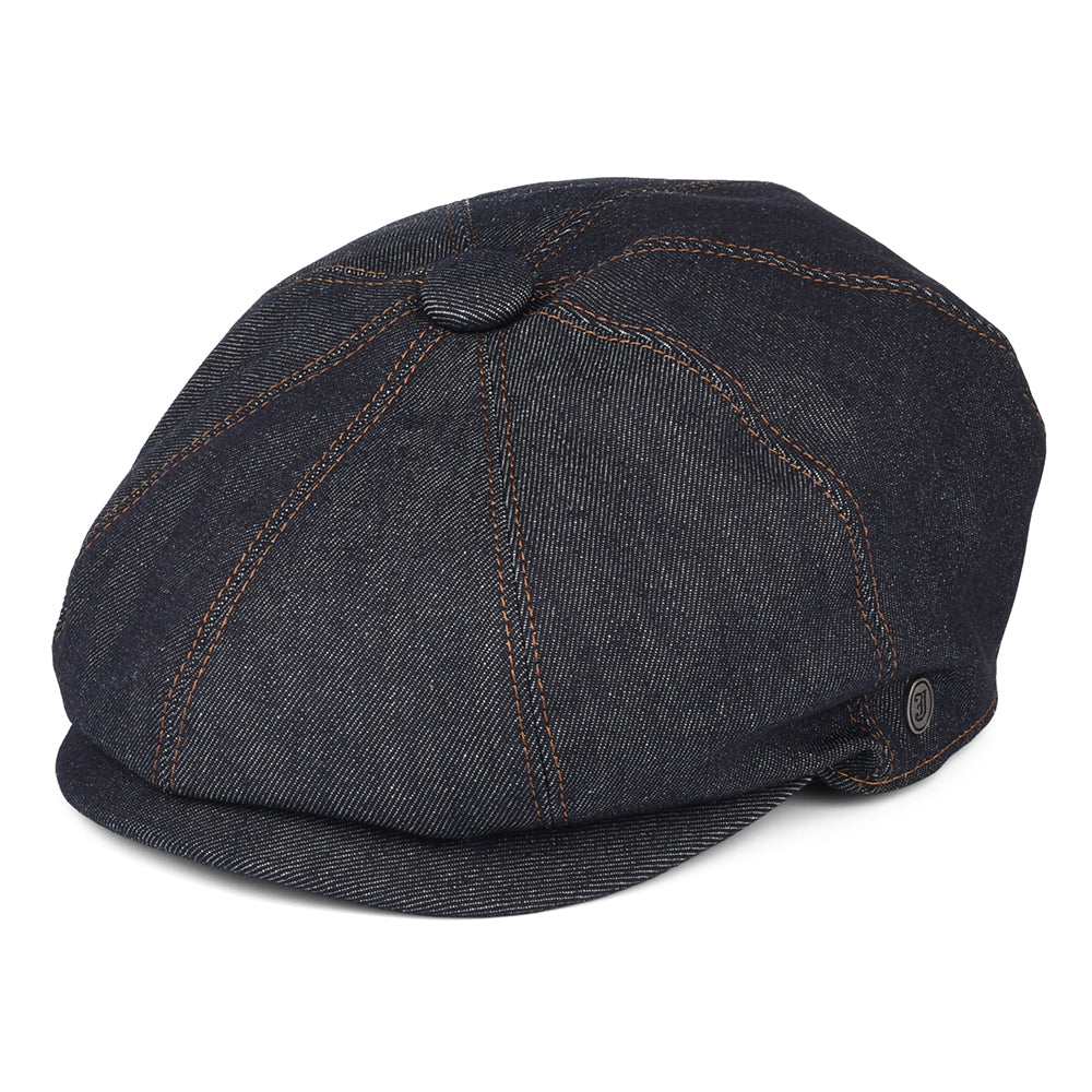 Jaxon & James Denim Newsboy Cap - Dark Blue – Village Hats
