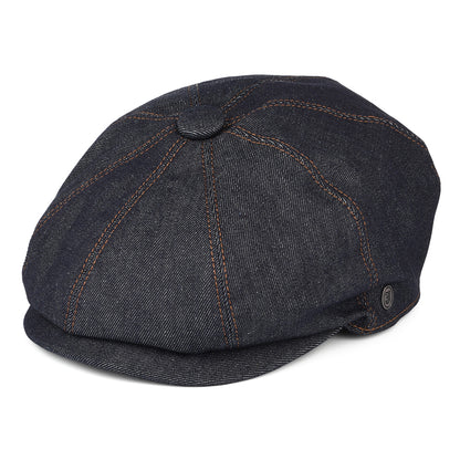 Jaxon & James Denim Newsboy Cap - Dark Blue