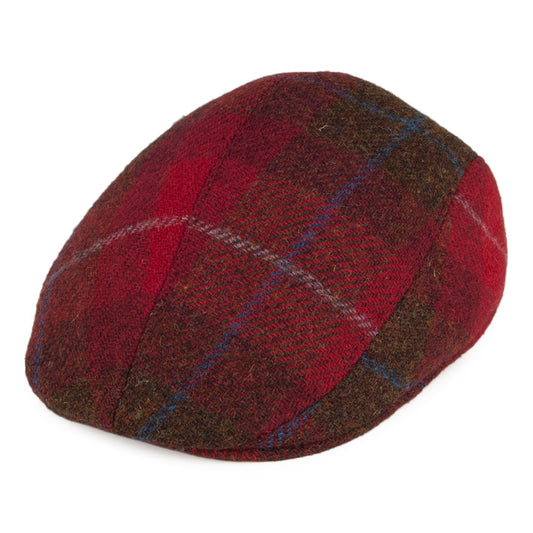 Crambes Hats HARRIS TWEED Ascot Hat - Bordeaux