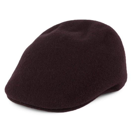 Kangol Seamless Wool 507 Flat Cap - Brown