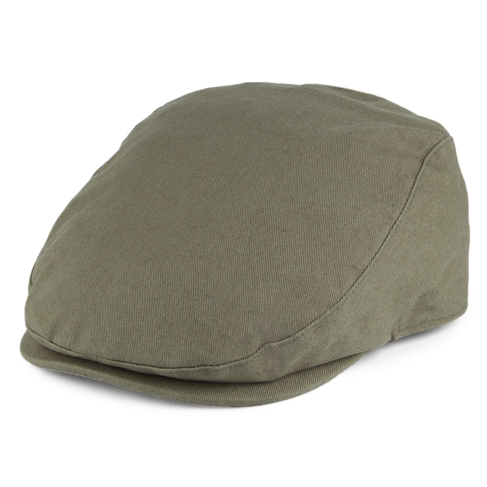 Barbour Hats Finnean Cotton Flat Cap - Olive – Village Hats