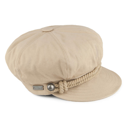 Betmar Hats Fisherman Baker Boy Cap - Khaki