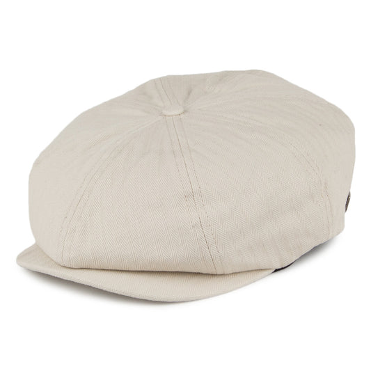 Brixton Hats Brood Newsboy Cap - Bone