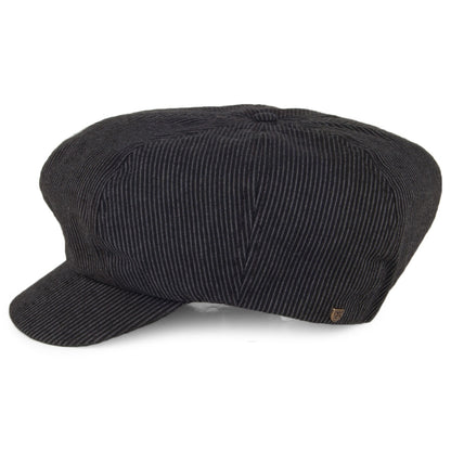 Brixton Hats Cal Newsboy Cap - Navy-Grey