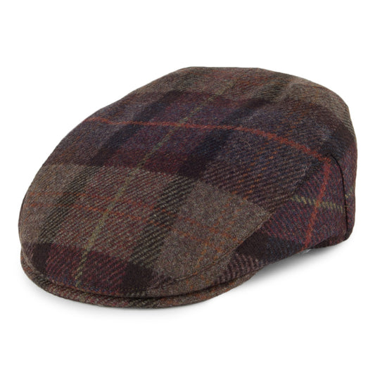 Failsworth Hats Cambridge Wool Flat Cap - Brown Multi