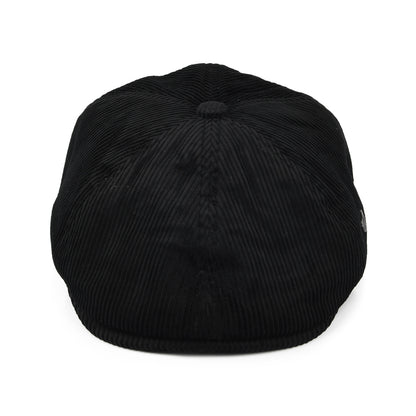 Failsworth Hats Hudson Corduroy Newsboy Cap - Black