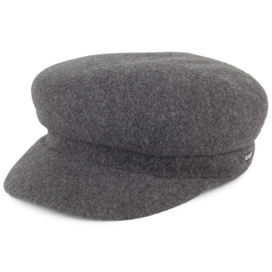 Kangol Enfield Wool Fisherman Cap - Dark Flannel