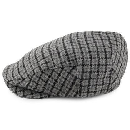 Brixton Hats Hooligan Flat Cap - Grey-Charcoal