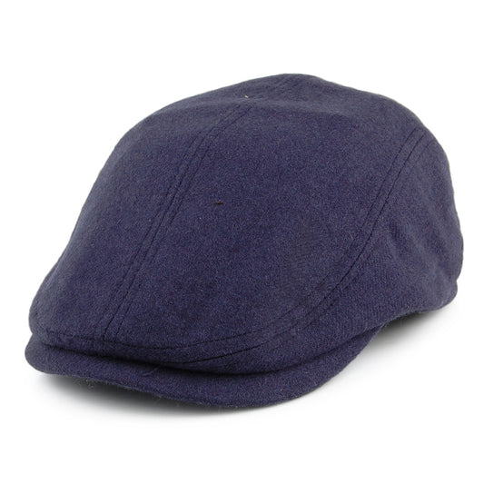 Christys Hats Joshua Ellis Tailored Driver Flat Cap - Midnight