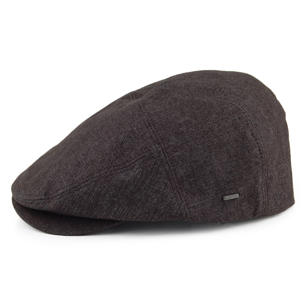 Bailey Hats Keter Flat Cap - Charcoal