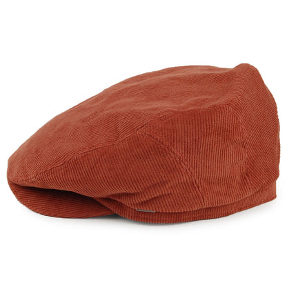 Barts Hats Ixia Corduroy Flat Cap - Rust