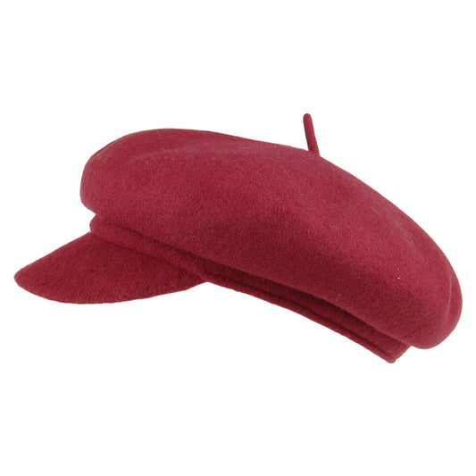 Brixton Hats Audrey Baker Boy Cap - Maroon